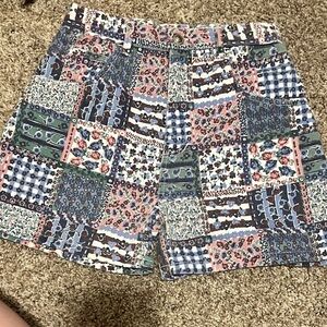 VINTAGE Patchwork Patterned Women's Shorts